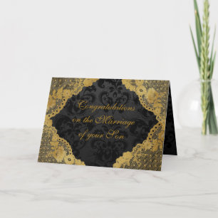 Padres de la tarjeta de felicitaciones de la