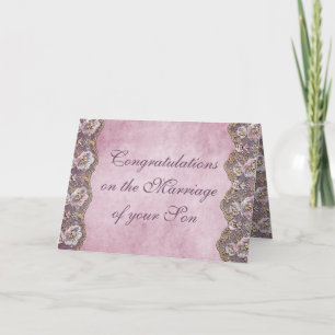 Padres de la tarjeta de felicitaciones de la