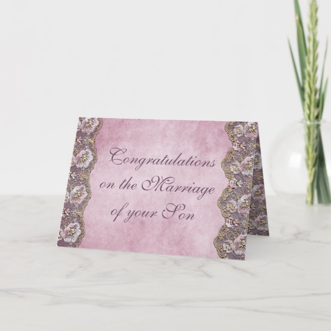 Padres de la tarjeta de felicitaciones de la (Anverso)