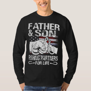Padres e hijos Camisetas afines Pescadores socios 