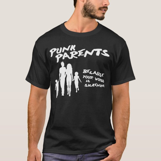 Padres punkyes: Su camiseta del mundo (Anverso)