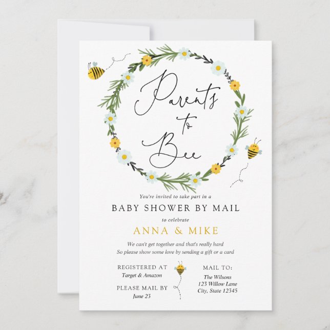 Padres que acepten Baby Shower por invitación de c (Anverso)