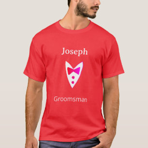 padrino de boda añadir nombre año camisa corbata d