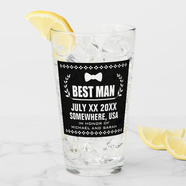 Padrino de Boda Personalizado (Anverso (hielo))