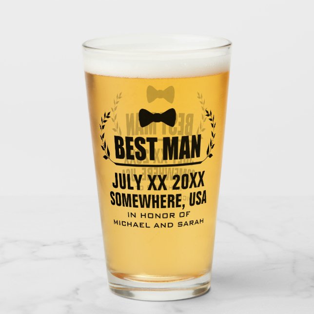 Padrino de Boda Personalizado (Anverso (lleno))