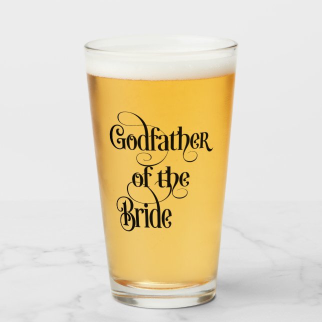 Padrino de la Novia Vaso (Anverso (lleno))