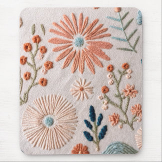 Pads de ratón de flores de nacimiento y alfombras