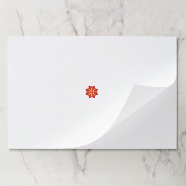 Pads legales amarillos | Bloc de notas de papel pe (Plegada)