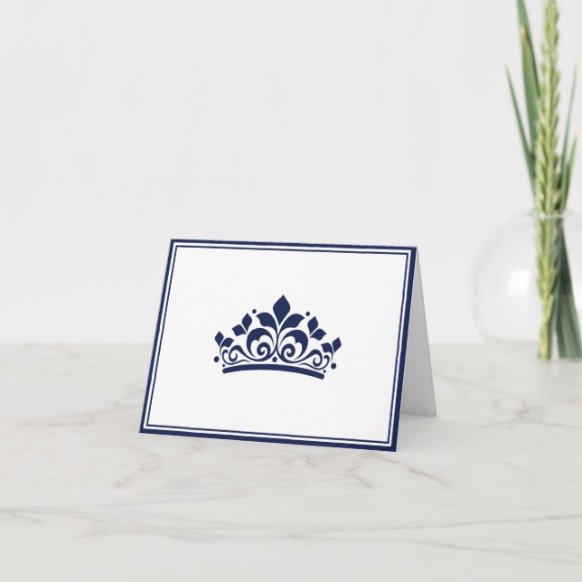 Pageant Crown Note Card (Anverso)