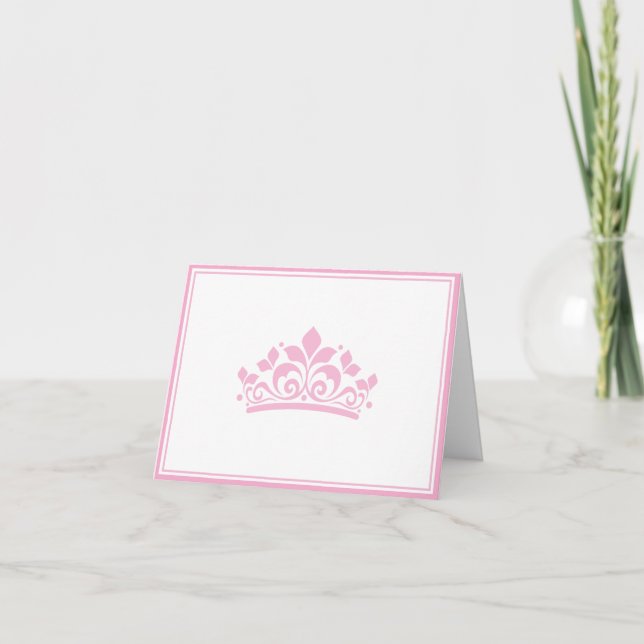 Pageant Crown Note Card (Anverso)