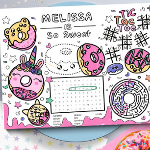 Página Actividad de color reversible de Donut