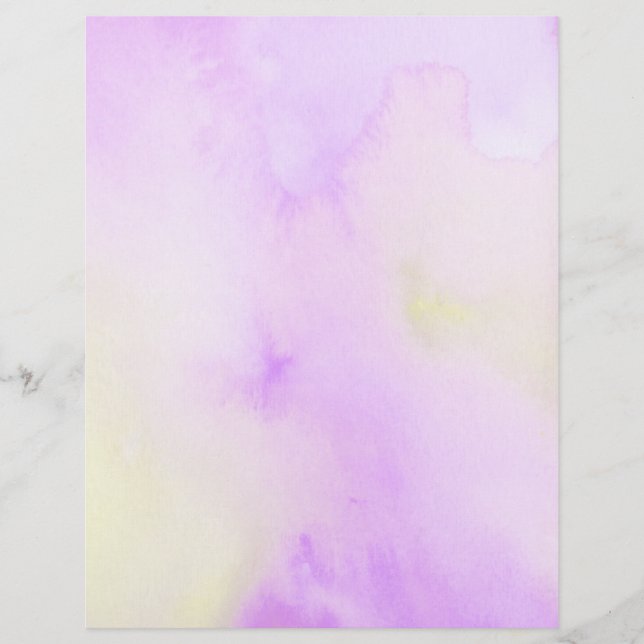 Página color de agua púrpura (Anverso)