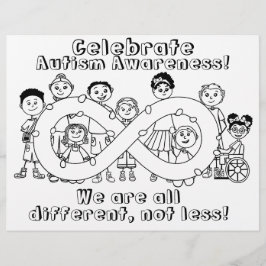 Página Colores de Conciencia sobre Autismo