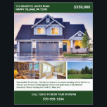 Página completa 2 Casa lateral en venta Volante co<br><div class="desc">¿Quieres vender tu casa? Crea un folleto profesional para promocionar tu anuncio de casa a los posibles compradores. Este folleto de la hoja completa es de dos caras y está listo para ser personalizado con todos los detalles de tu anuncio. Hay lugares para 4 fotos de tu casa en la...</div>