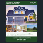 Página completa 2 Casa lateral en venta Volante co<br><div class="desc">¿Quieres vender tu casa? Crea un folleto profesional para promocionar tu anuncio de casa a los posibles compradores. Este folleto de la hoja completa es de dos caras y está listo para ser personalizado con todos los detalles de tu anuncio. Hay lugares para 4 fotos de tu casa en la...</div>