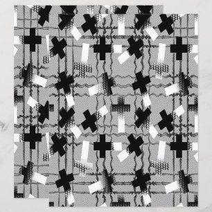 Página de álbum de recortes Sown in Faith Lt Grays