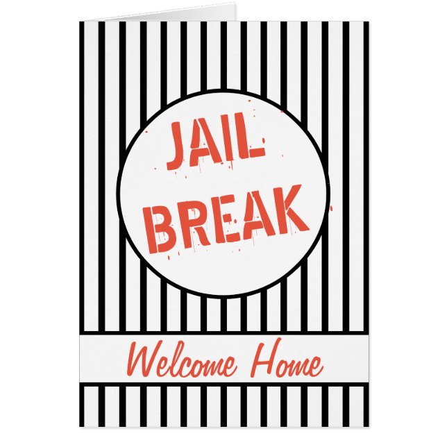 Página de bienvenida de Jail Break (Frente)