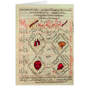 Página de "Canon de la medicina" por Avicenna