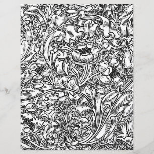 Página de Coloración para Adultos - William Morris