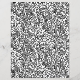 Página de Colores para Adultos - Art Nouveau Artic