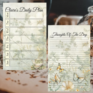 Página de enlace del plan diario blanda de Moda de
