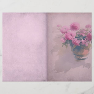Página de Journal de Dusky Pink Shabby