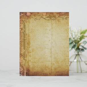 Página de la Biblia de Vintage