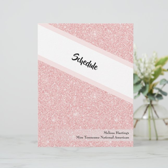 Página de la sección de Binder de Miss Concurso Am (Anverso de pie)