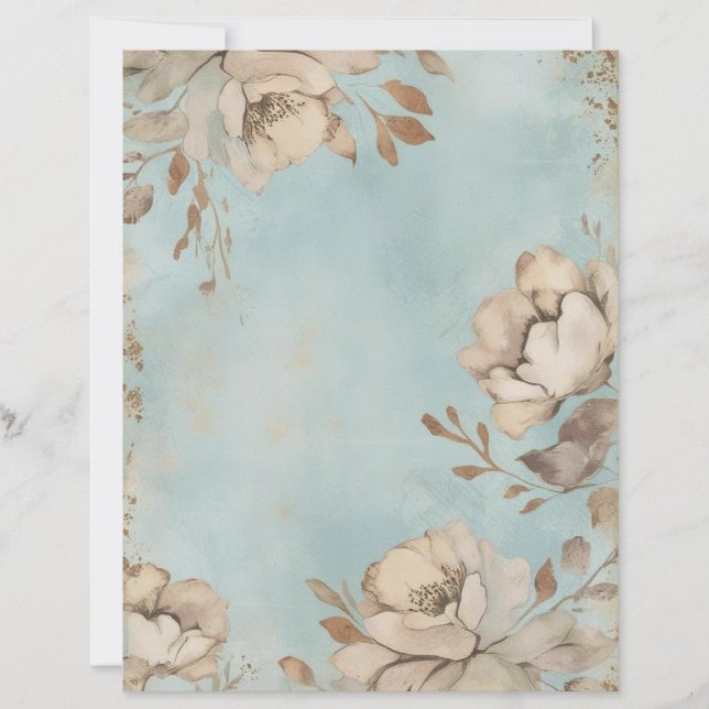 Página de libro de texto imprimible para diario y  (Anverso)