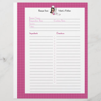 Página de recetas totalmente ilustradas para usuar