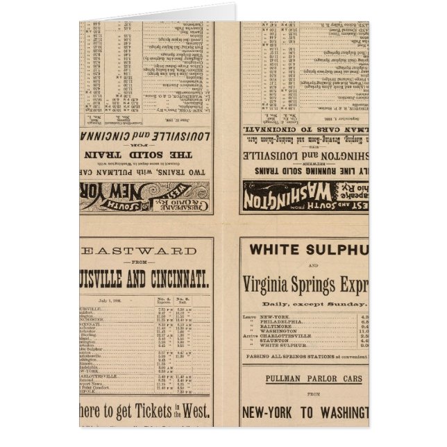 Página de texto Chesapeake y Ohio Ry (Frente)