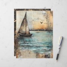 Página Diario de correo no deseado de Sailboat