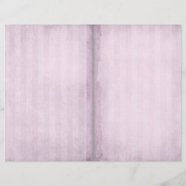 Página Diario Rosa Rastreado Vintage