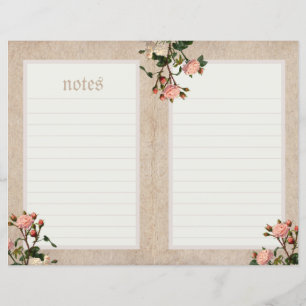 Página Diario Rosa Rosa Vintage