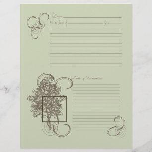 Página Memoria y Receta