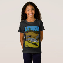 PÁGINA PARA COLOREAR ESTURIÓN & ESCUDOS - camiseta