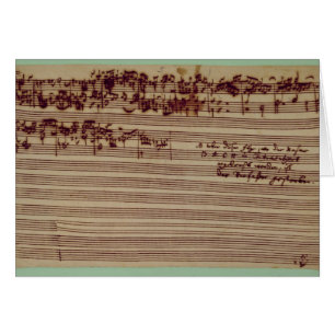 Página pasada del arte de la fuga, 1740s