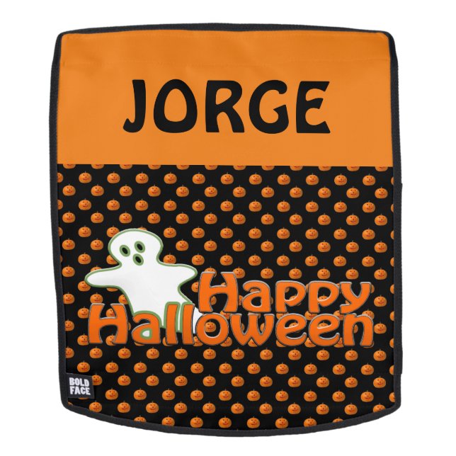 Página personal de la mochila de Halloween (Cara extraíble)