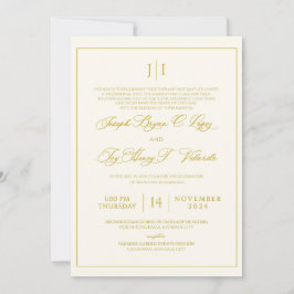 Página principal de Invitación a la Boda