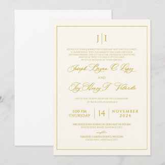 Página principal de Invitación a la Boda