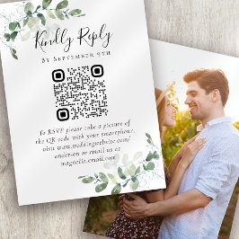 Página web de 100x Boda QR Código Foto Eucalyptus