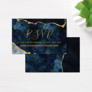 Página web de Boda de oro azul de la marina RSVP I