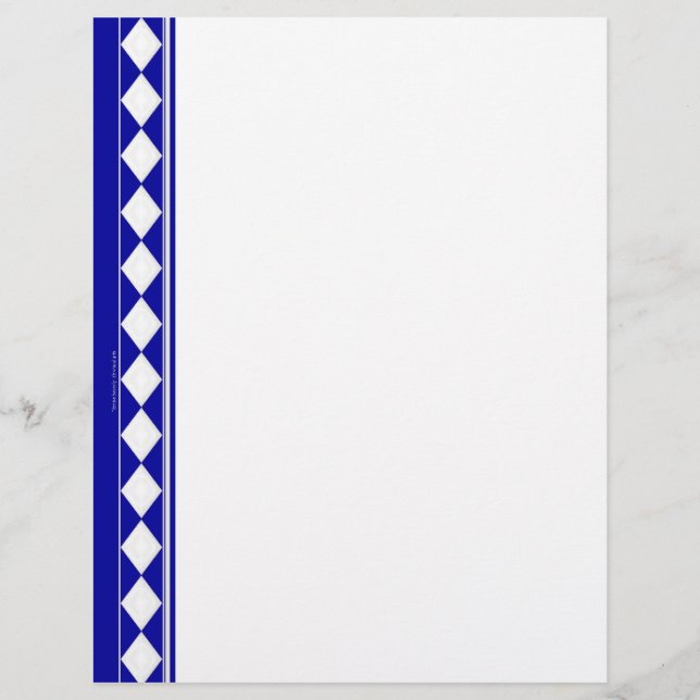 páginas cobálticas, sin línea (Anverso)