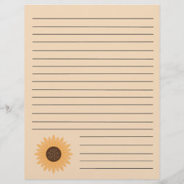 Páginas de enlace de receta de girasol