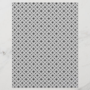 Páginas de papel de cuadernillo blanco y negro vin