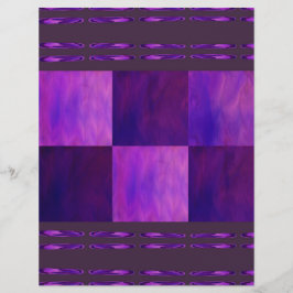 Páginas de Papel de Scrapbook en Baldosas de Cielo
