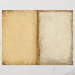 Páginas del Diario de pergamino antiguas
