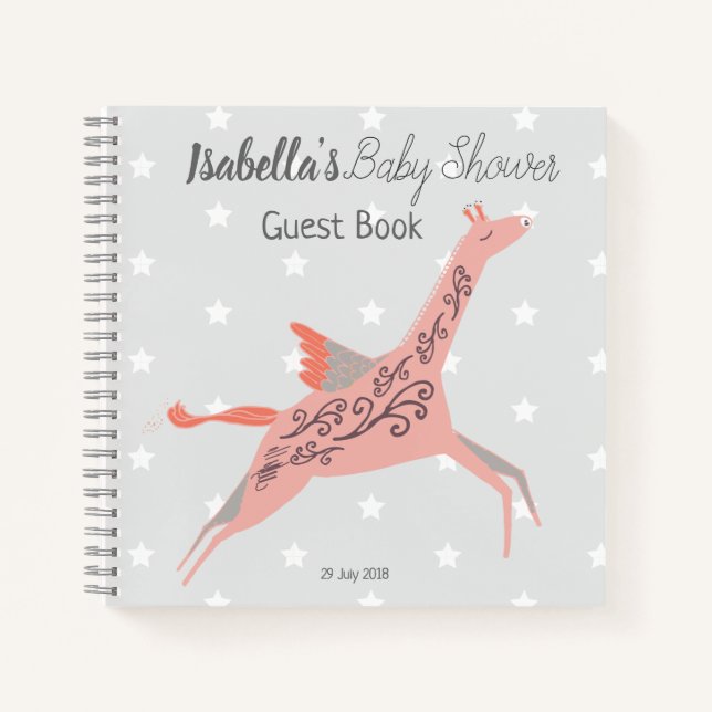 Páginas en blanco del libro de invitados de Baby S (Anverso)