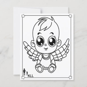 Páginas para colorear de niños lindos