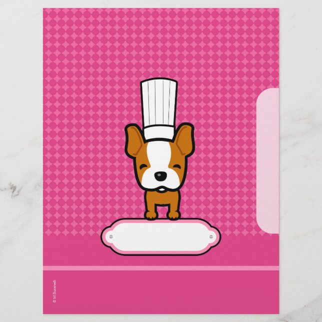 Páginas para recetas - Ilustradas (Anverso)